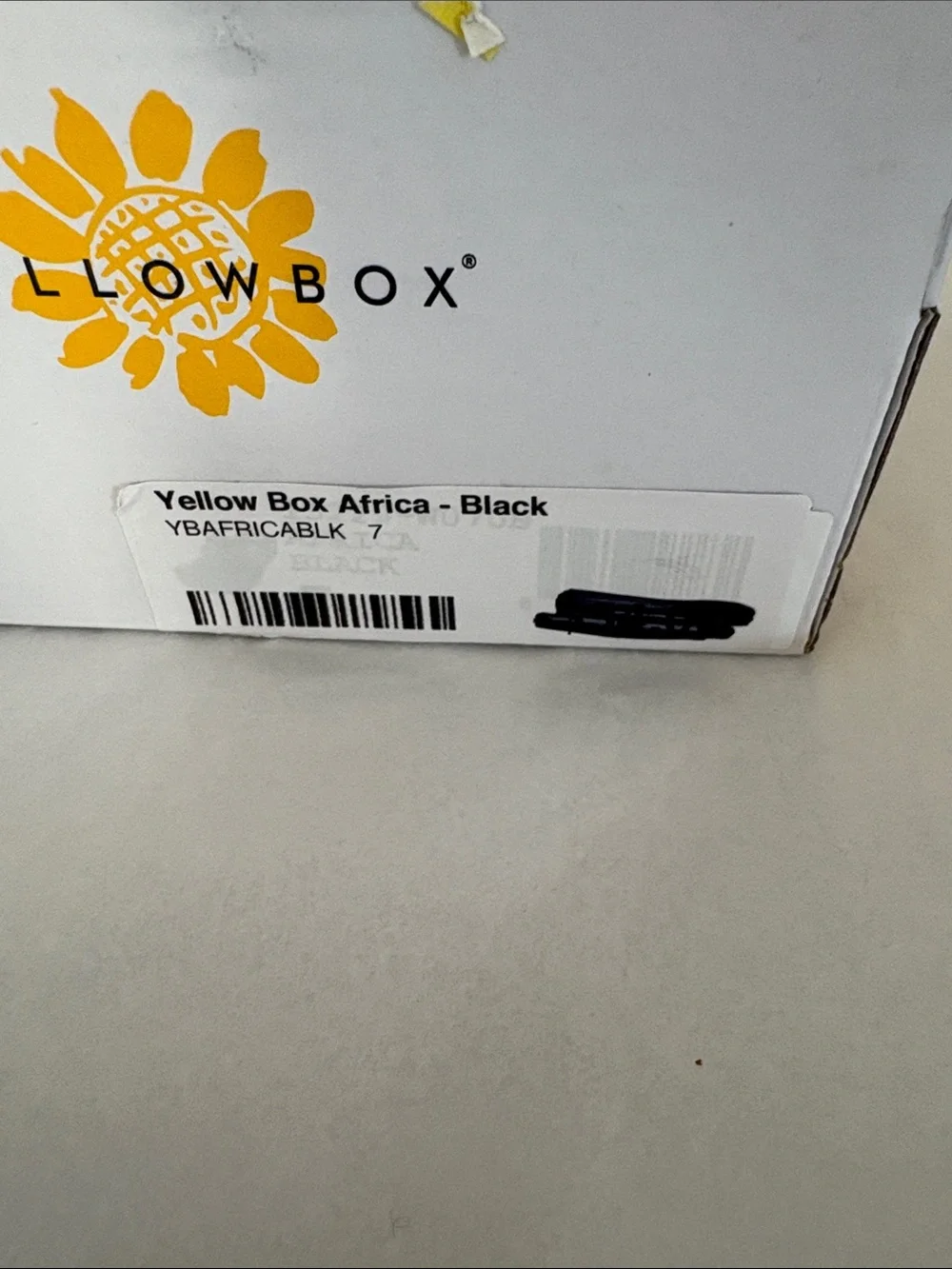 Yellow Box Africa Black Women's Sandals Size 7 New